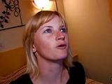 The guy picked the blonde in the park and took her home for anal sex